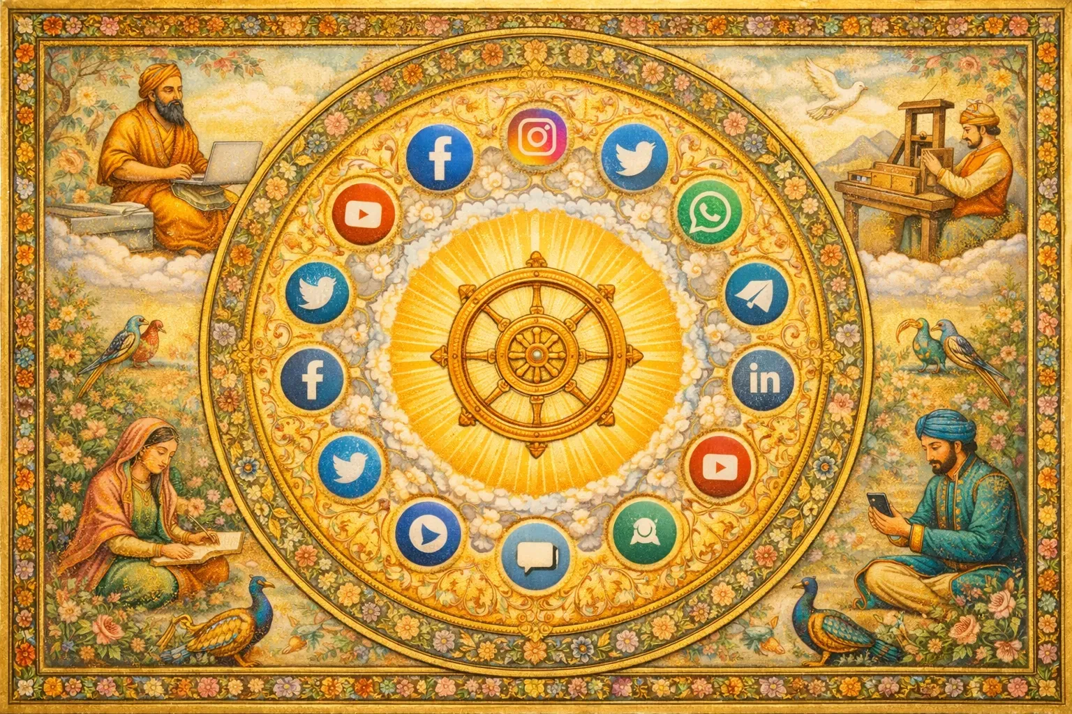 Service in the Guru's media mandala
