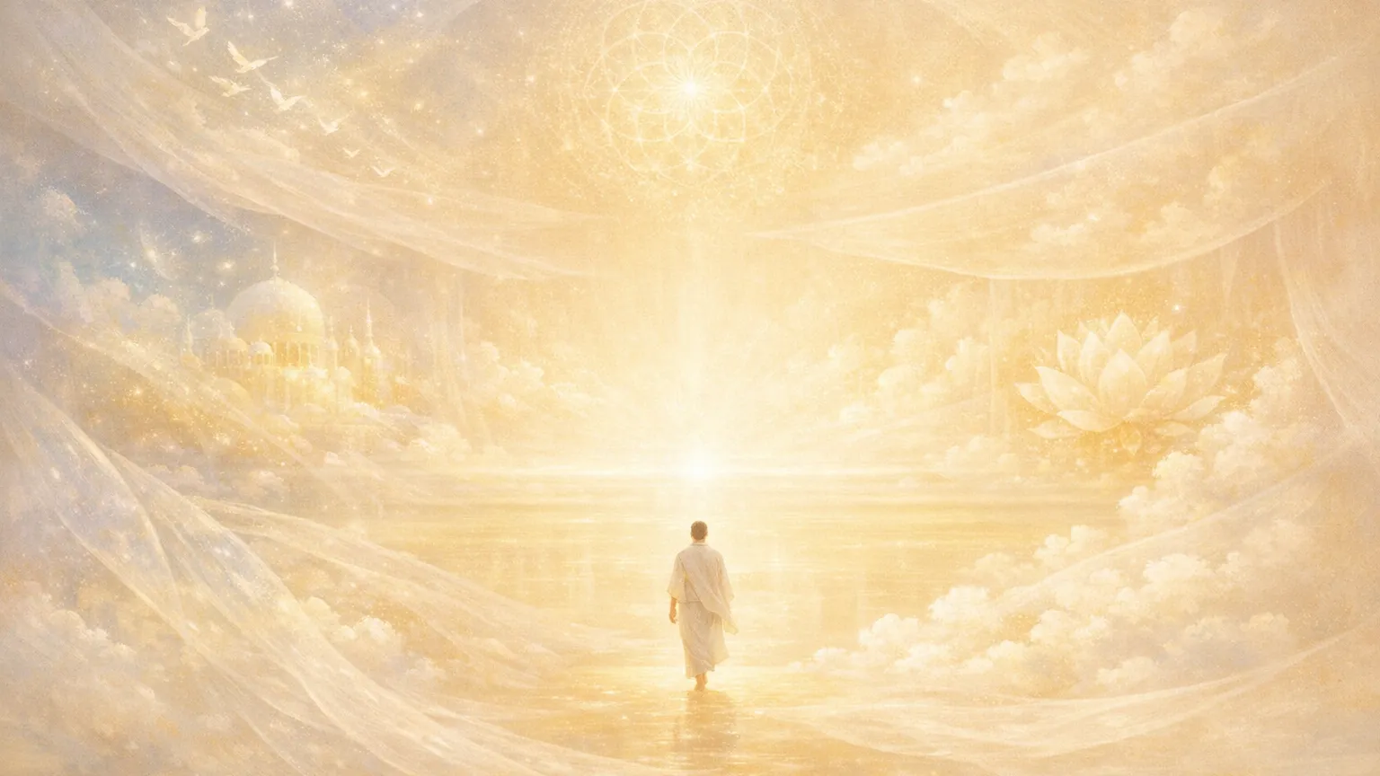 Transition through mystical experiences to the silence of turiya
