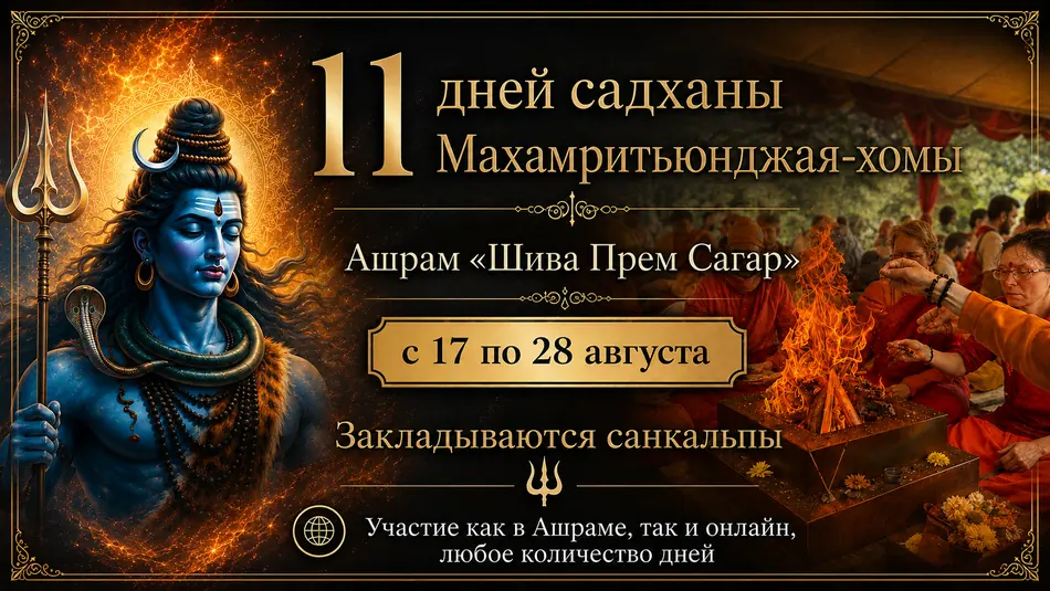 Садхана махамритьюнджая-хомы